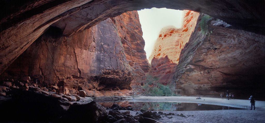 Cathedral Cave, Purnululu National Park, Kimberley, Western Australia, Panorama