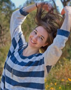 Hayley, casual portrait, friend