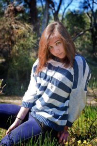 Hayley, casual portrait, friend