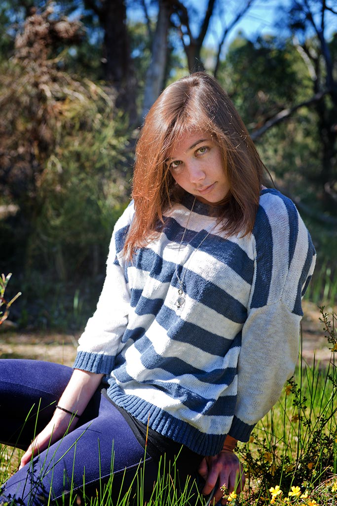 Hayley, casual portrait, friend