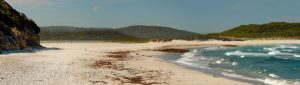 Ocean beach, Denmark, Western Australia, panorama