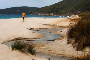 River outlet, Denmark, Western Australia