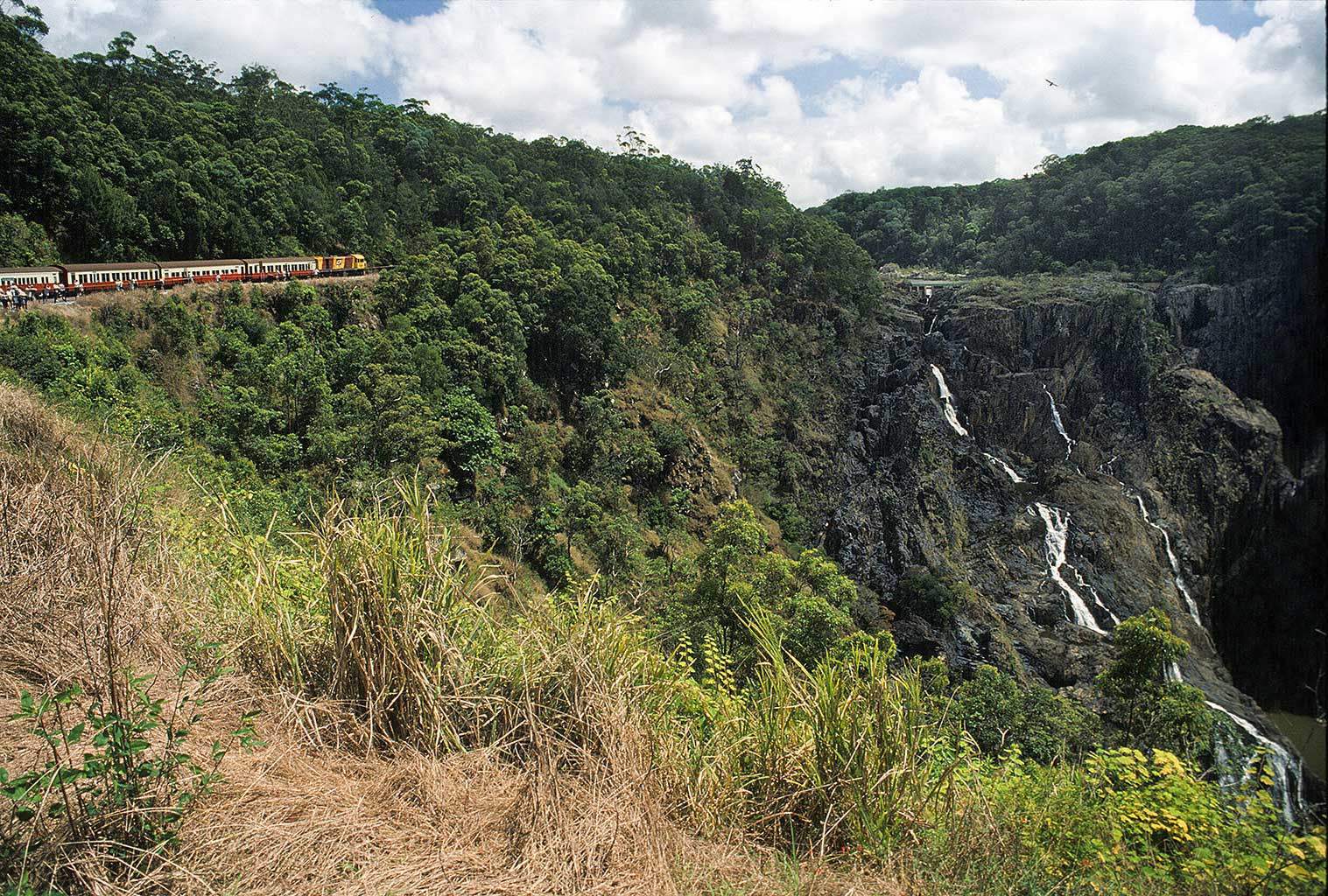 Kuranda, Railway, Queensland, Australia, waterfall