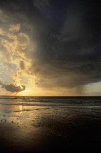 Thornton Beach, Echo Beach, Queensland, Australia, Thunderstorm