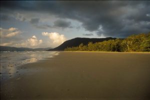 Thornton Beach, Echo Beach, Queensland, Australia, Sunrise, storm
