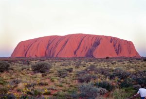 Uluru, Ayers Rock, Central Australia, Sunset