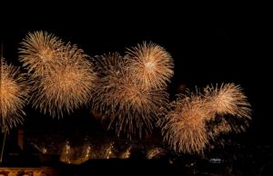 Fireworks, Australia Day, Perth, Western Australia
