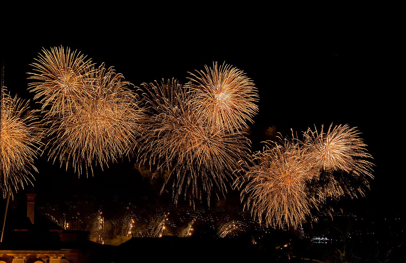 Fireworks, Australia Day, Perth, Western Australia