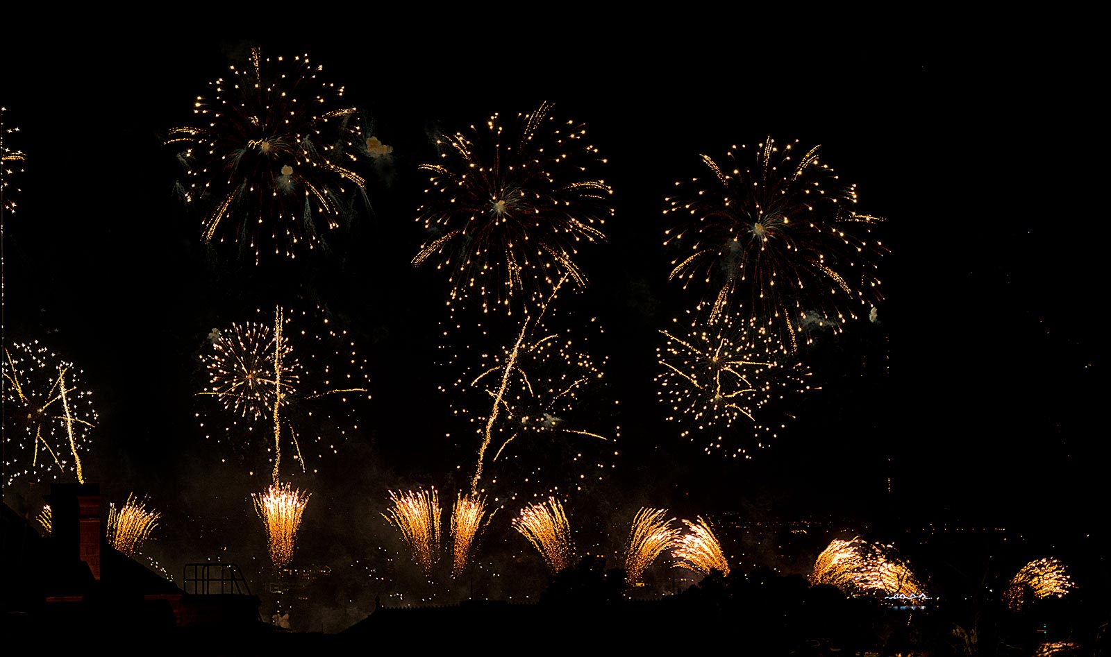 Fireworks, Australia Day, Perth, Western Australia