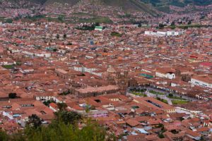 Cusco, Peru, city view