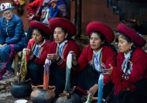 Sacred Valley, Peru, weavers, fabric dyes