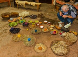 Sacred Valley, Peru, weavers, stains