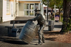 Busselton, Statue, Historical precinct